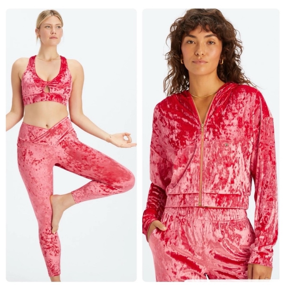 Fabletics Red Velvet Activewear